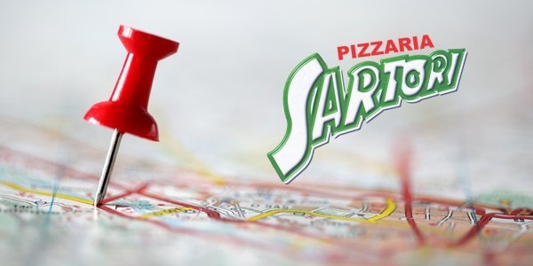 Fachada da Pizzaria Sartori no Limão, São Paulo